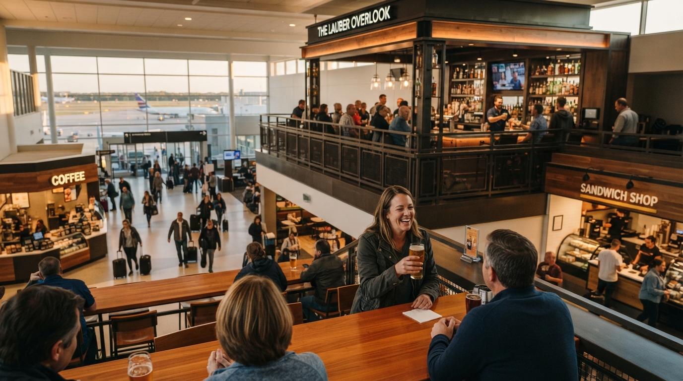 Editorial illustration for South Bend International Airport Unveils Expanded Dining Choices